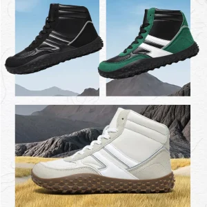 Nuovi stivaletti invernali Stivali a piedi nudi impermeabili da esterno per uomo Stivaletti Minimalisti a piedi nudi Scarpe da ginnastica casual antiscivolo di grandi dimensioni 1