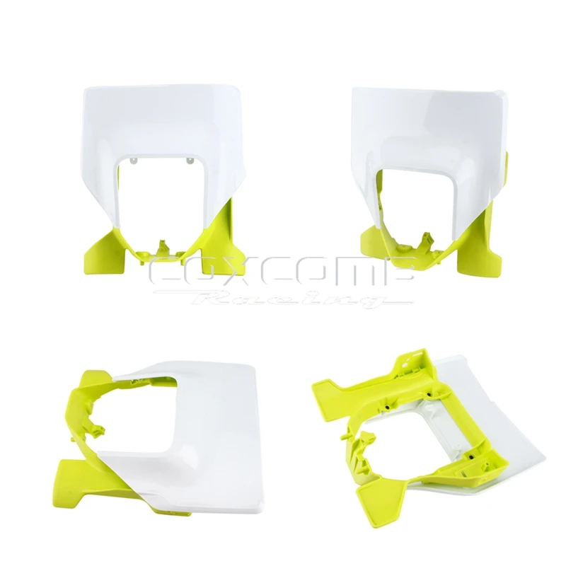 Moto Dual Sport LED Angolo Occhio Faro Fuoristrada Luci Fronte Lampade Protezione Per Le Mani Paramani Per Husqvarna TE 150 300 250 4