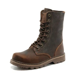 2023 nuovi stivali Western da uomo all'aperto stivali da Cowboy Vintage stivali da cavaliere Comfort leggeri maschili scarpe autunno inverno di grandi dimensioni 1