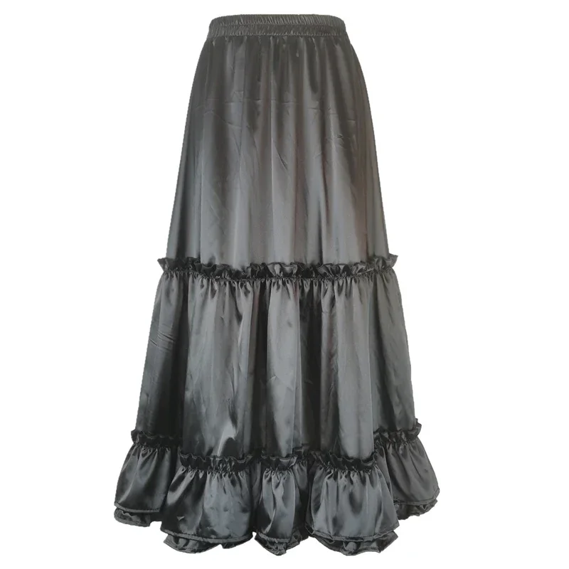 Elegante gonna da ballo da donna in raso rosa con cinturino per spaghetti Sweetheart A-Line lunghezza tè fantasia pizzo abiti da festa femminili di alta qualità 6