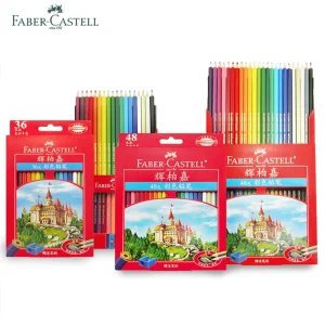 Faber Castell 72/48/36 Set di matite colorate studenti principianti dipinti a mano Graffiti pittura forniture artistiche materiale scolastico sicuro 1
