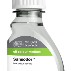 Winsor & Newton colore olio medio Sansodor Solvente a basso odore, bottiglia da 75 ml (2,5 once). 1