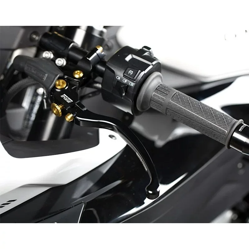 MOTO-TRON Moto CNC Set posteriore regolabile Pedane poggiapiedi poggiapiedi per cfmoto 675SR -R 6