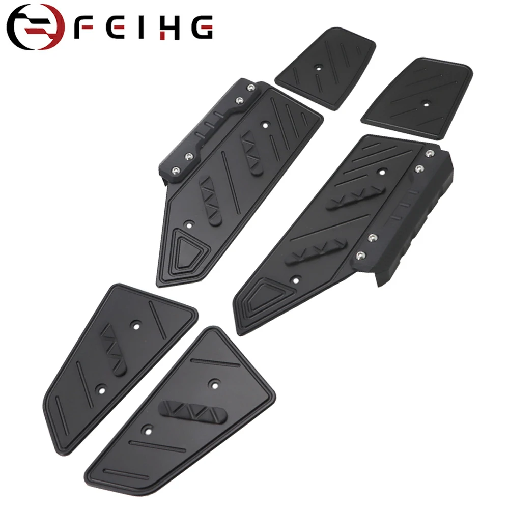 Per VOGE SR4 MAX350 MAX 350 Anteriore Posteriore Poggiapiedi Accessori Moto Poggiapiedi Pedana Passo Footpad Pedale Piastra Pedane 3