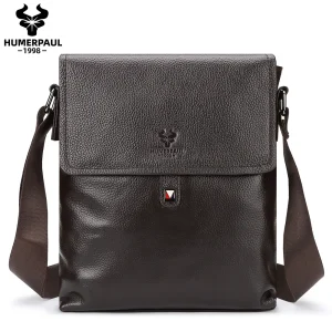 Borse a tracolla a tracolla in vera pelle da uomo homerpaul borse a tracolla da uomo d'affari per borsa a tracolla da viaggio di alta qualità da lavoro 1