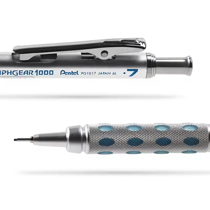 Pentel PG1000 Matita meccanica Graphgear 1000 Centro di gravità basso 0,3/0,5/0,7/0,9 mm Matita per attività Pittura Rifornimenti d'arte 4