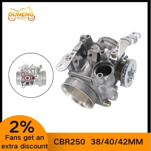 Moto Da Corsa Corpo Farfallato 38mm 40mm 42mm Per CBR250 CBR250R CB300F CBR300R CB250 CB300R CRF250 300L CMX 250 300 REBEL300 1
