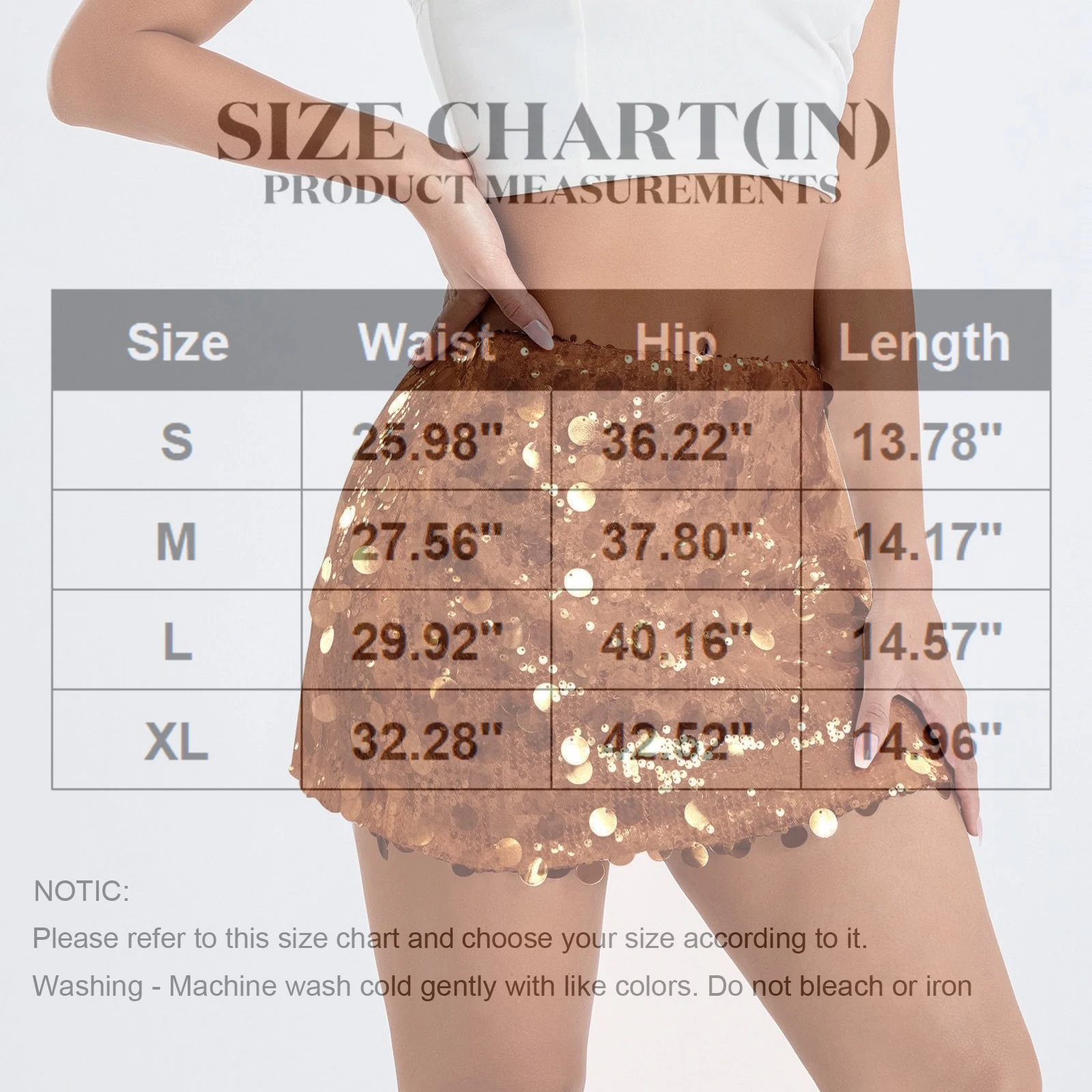 Gonna con paillettes da donna Gonna corta sexy Minigonna sui fianchi Moda donna Gonna glitter lucida Gonna elastica in vita Gonna da festa Gonna di carnevale 6