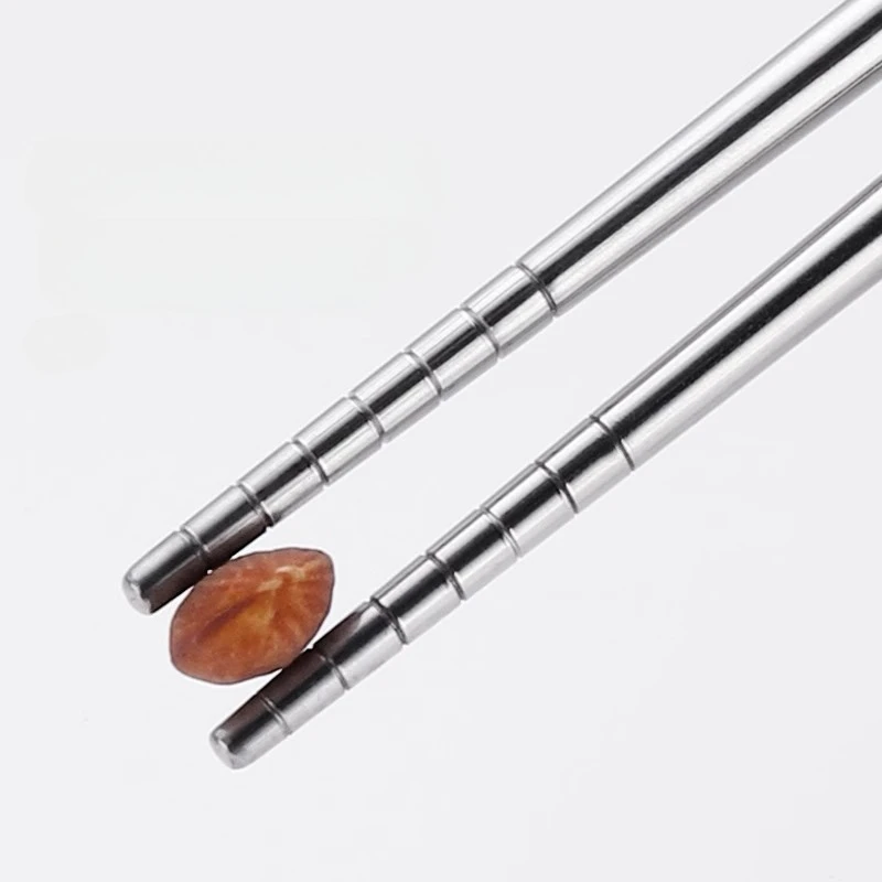 Set di posate portatili singole in acciaio inossidabile, set da tre pezzi, forchetta, cucchiaio, bacchette, scatola portaoggetti per studenti 4