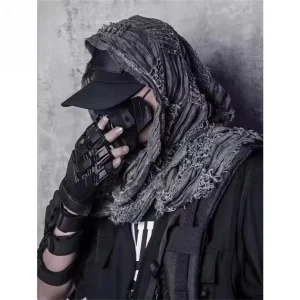 2025 Nuova primavera estate sciarpa scozzese leggera uomo e donna sciarpa araba tattica vintage campeggio caccia ciclismo 1