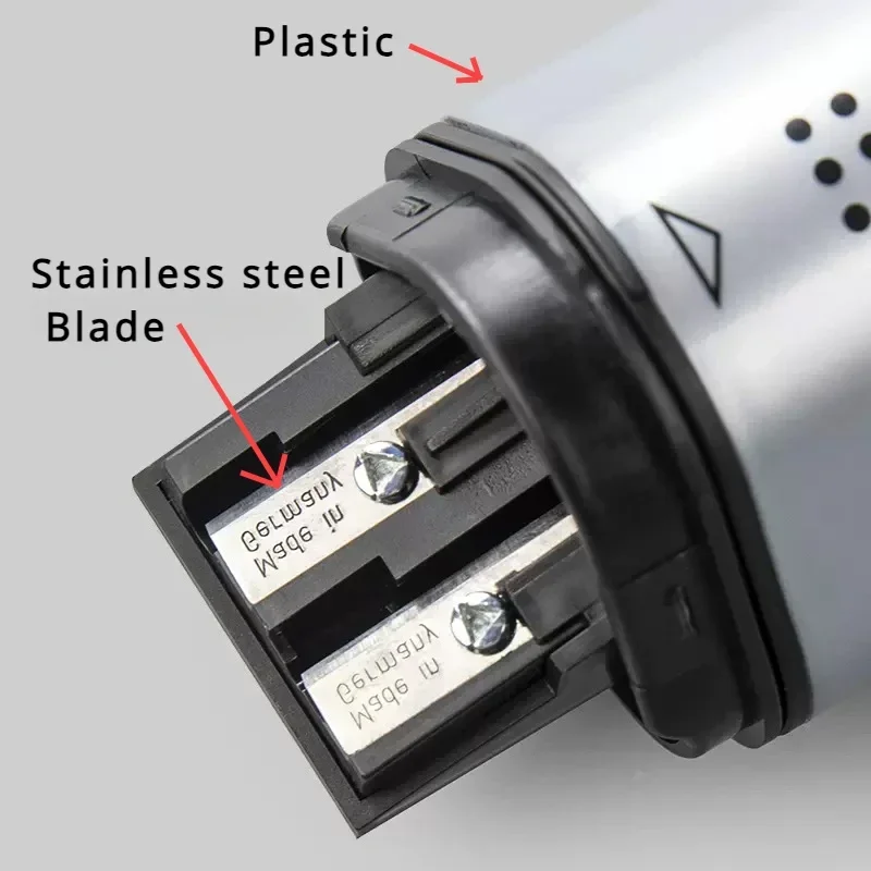 Faber-Castell Grip Trio Temperamatite per artisti 3 in 1 Temperamatite manuale portatile per matite colorate, matite jumbo e grafite 4