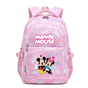 Disney Mickey Minnie Mouse zaino da donna impermeabile zaino da viaggio femminile zaini zainetto per ragazze adolescenti Bookbag Mochila 1