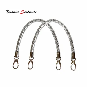 Maniglie rotonde in ecopelle di alta qualità 47 cm 67 cm senza gocce per manico Obag per accessori per borse O Bag 1