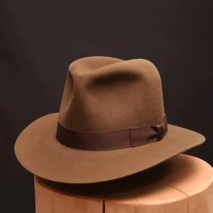 Cappello Fedora di lana Cappelli di feltro morbido vintage Cappelli Trilby da uomo Copricapo popolare Cappello da uomo Cappello Fedora retrò da donna NZ354 1