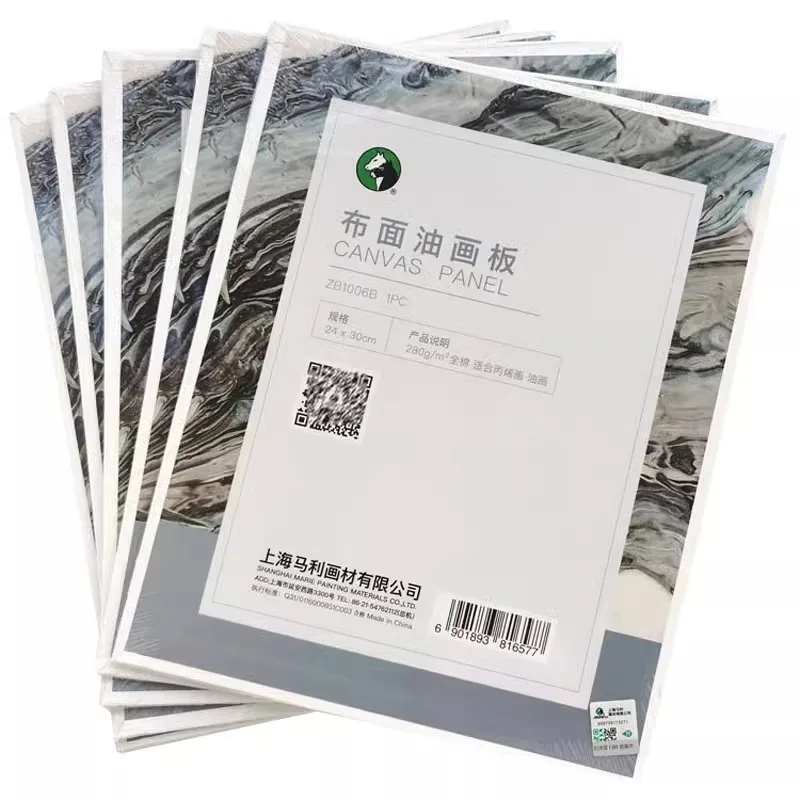 Tavola per pittura a olio su tela di cotone Pittura a olio su tela Pittura a olio Tavola per pratica per principianti Forniture per pittura a olio 3