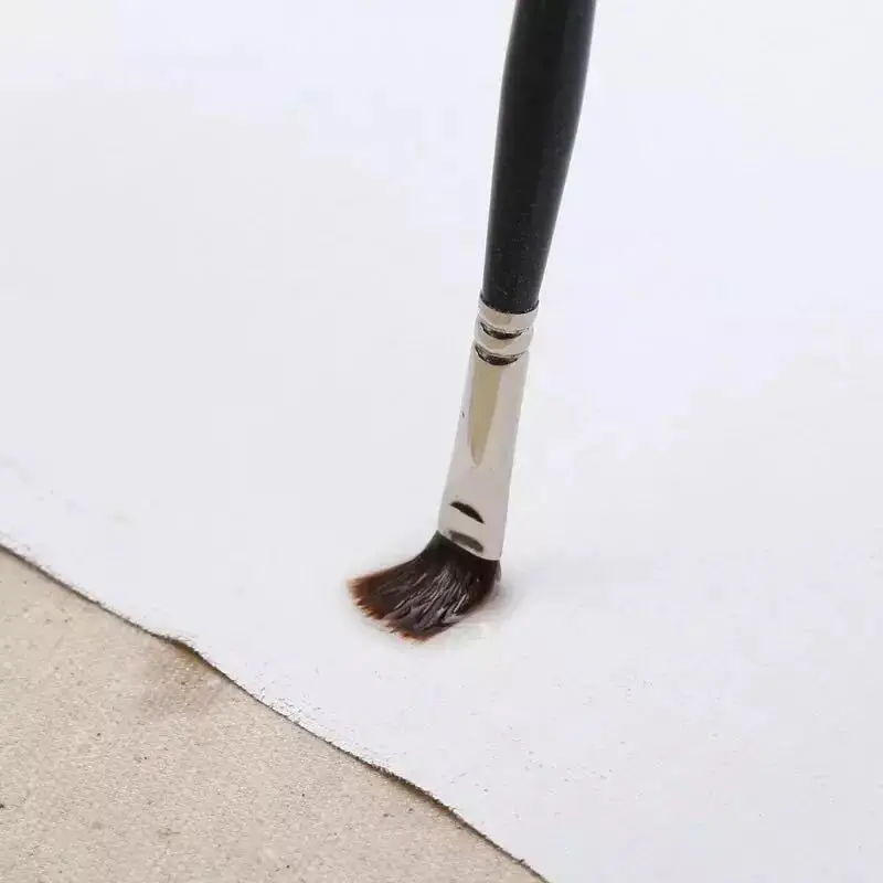 Misto lino Innescato Tela Bianca Per La di Alta Qualità Strato di Olio Tela Cancas Per Pittura di Lino Impermeabile Rifornimenti di Arte Per Artista 5M UN rotolo 6