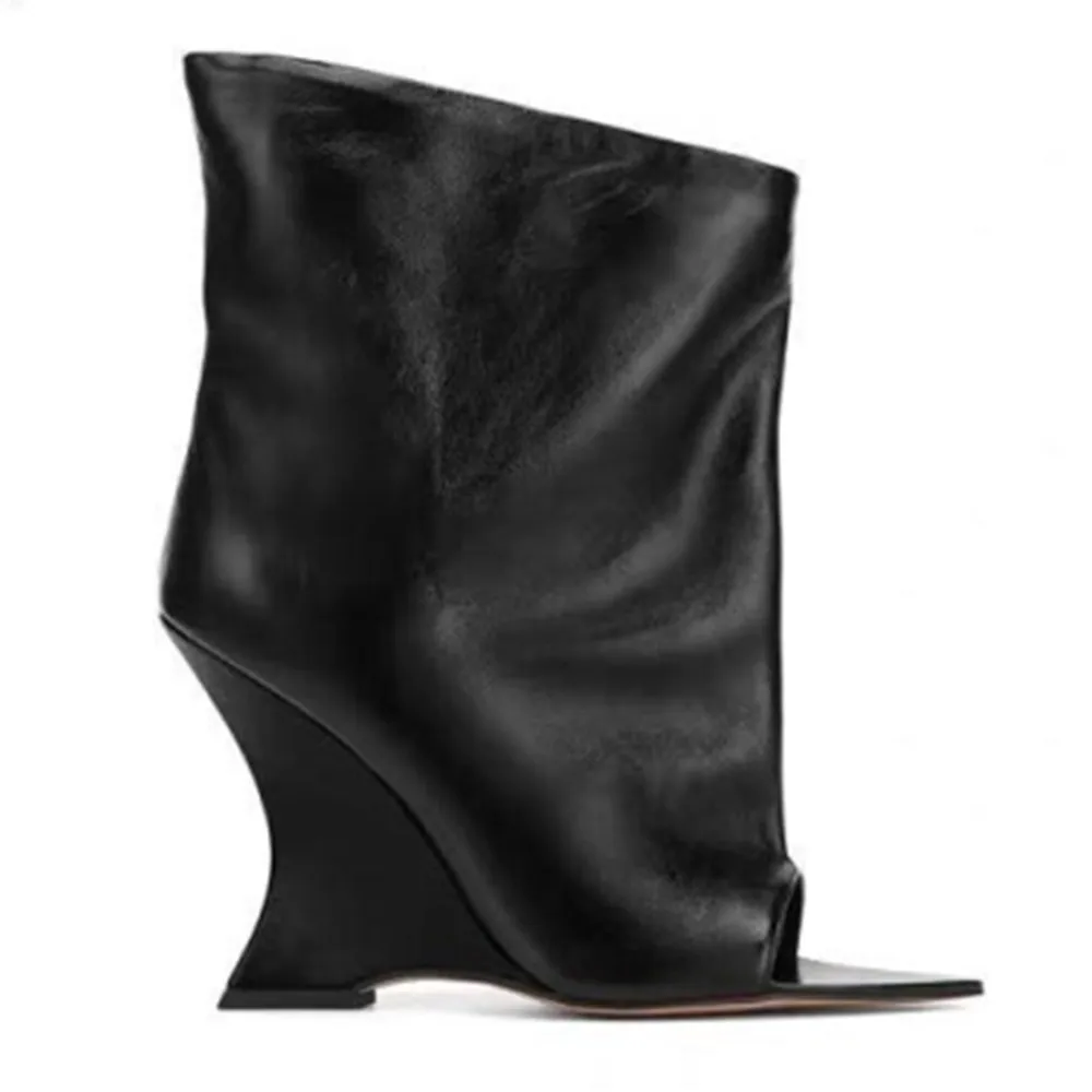 2025 Primavera e Autunno Bocca di Pesce da Donna Tacchi Alti Spessi Stivali da Donna al Ginocchio Moda Pendenza Tacco Grandi Stivali Estivi Freschi 6