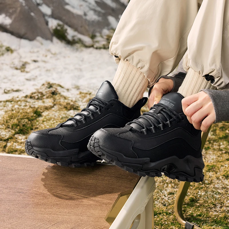 Scarpe in cotone Xtep da donna 2024 scarpe sportive morbide e calde invernali sneakers comode e durevoli retrò alla moda 876418370014 6