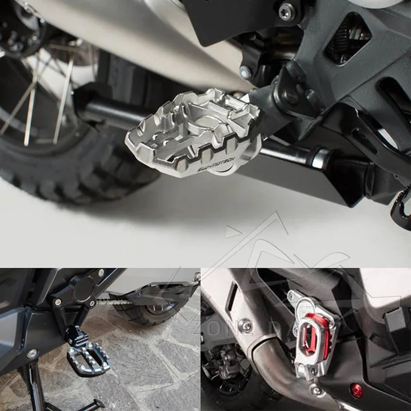 Piede posteriore Del Basamento Rearset Poggiapiedi PER HONDA X ADV X-ADV 750 XADV 2017 2018 2019 2020 Moto Peg Pedale Passeggero Pedane 3
