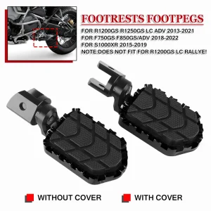Per BMW F800 ST/GT/R/S R1200 R1250 R/RS K1200S/R/Sport K1300 R/S F900R/XR S1000XR R nine T pedane per moto 1