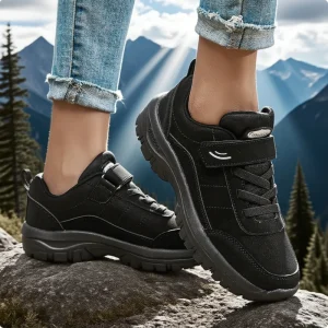 Scarpe da ginnastica da donna Scarpe casual traspiranti con suola spessa Scarpe da trekking comode e durevoli antiscivolo per tutte le stagioni Popolari 1