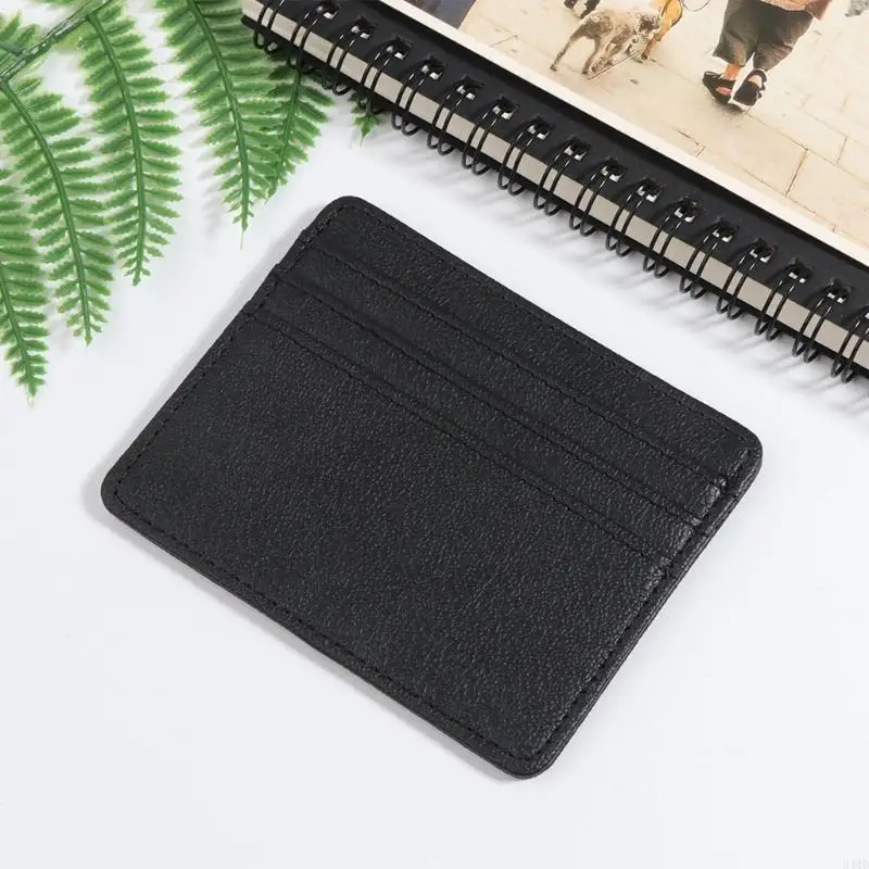 340D Titolare casuale Casual Credit Card Blocking RFID per case per uomini Women PU Leather Wallet Cards for Case Business 3