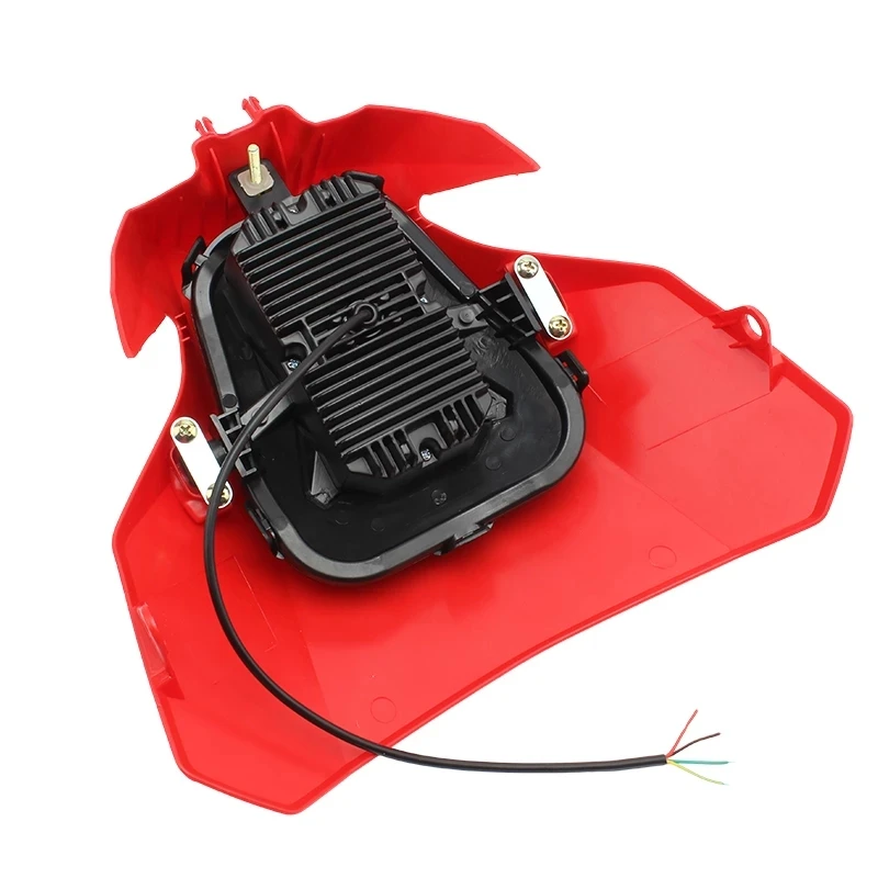 Per Honda CRF450 Faro del motociclo Piastra LED Parti Motocross Enduro Pit Dirt Bike Fari Accessori moto 5