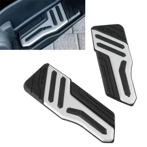 Coppia Moto Nero Pedali Pedane Pedane Pedana Per Yamaha T-MAX 560 T-MAX560 TMAX560 2022-Più 1