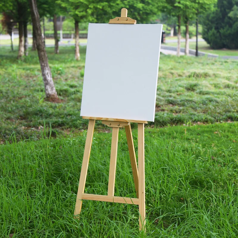 Rotolo lungo 10 metri, rotolo di tela per pittura 100% poliestere per pratica dipinta a mano con materiale per pittura posteriore grigia 6