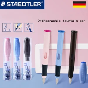 1 PC STAEDTLER Penna stilografica Postura corretta Penne per scrittura Punta F (0,5 mm) Ritorno a scuola Accessori per ufficio di cancelleria Kawaii 1