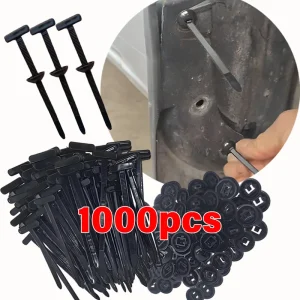 Fibbia universale per fascette per cavi in nylon Cinghie di fissaggio automatico Clip per cavi multiuso Supporto per fascette in nylon autobloccanti per carichi pesanti 1