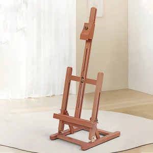 Supporto per pittura da tavolo Cornice per esposizione da studio Cavalletto da tavolo portatile per artisti principianti adulti 1