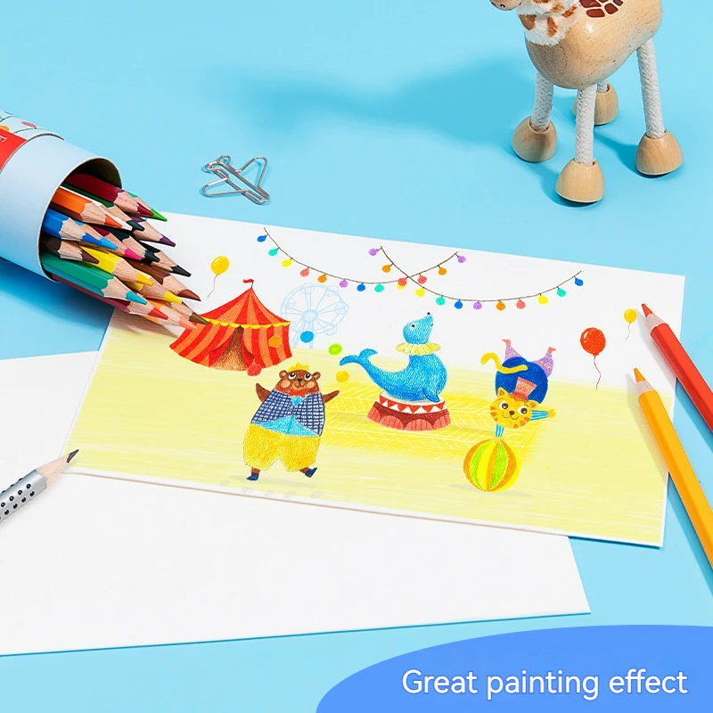 Faber Castell Set di matite colorate 24/36/48 colori Artisti per disegnare Schizzi Ombreggiatura Matita da colorare Piombo Cancelleria scolastica 4