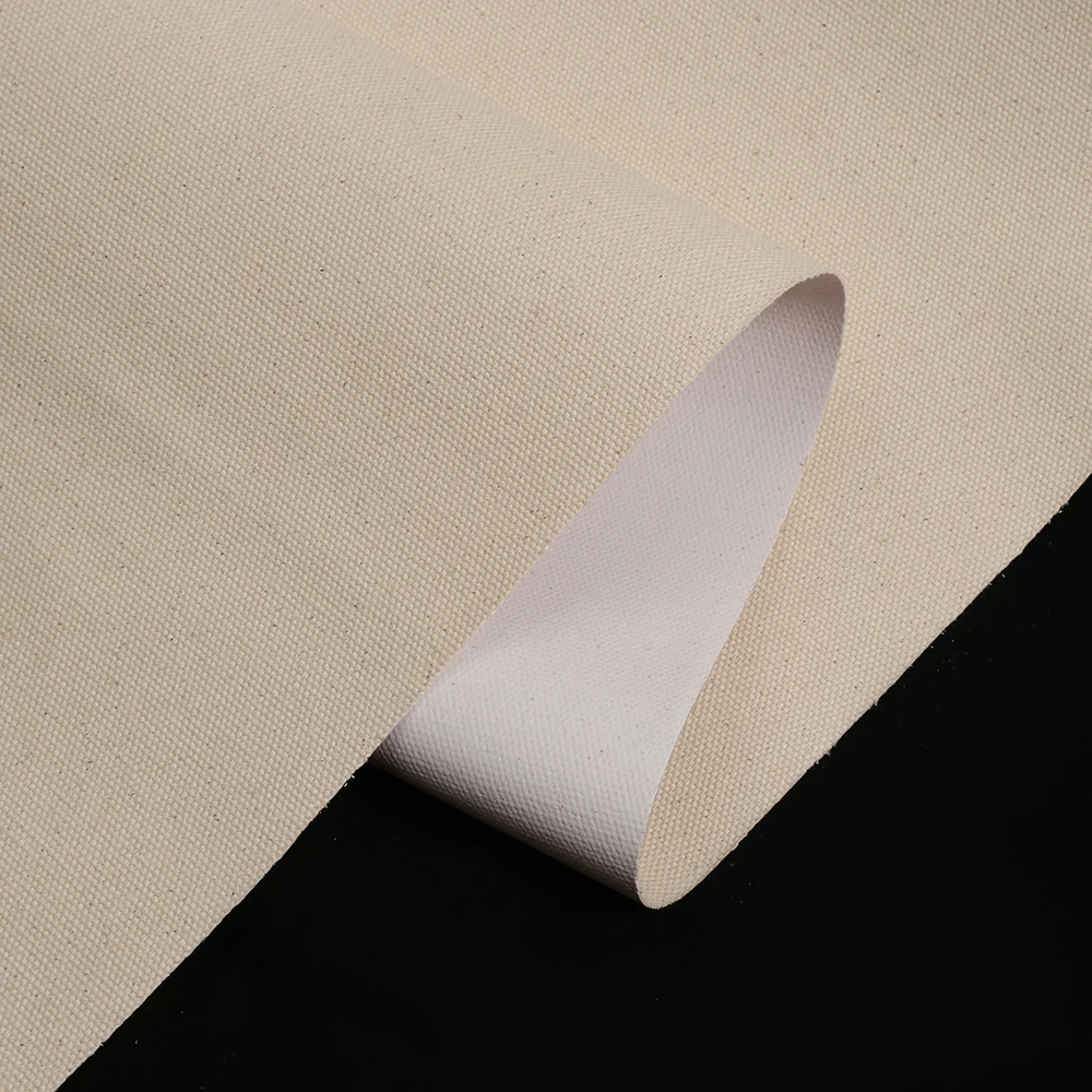 Commercio all'ingrosso in fabbrica, tela bianca professionale, per dipingere. Tela per pittura a olio acrilica a strati, cotone 450G. Sup artistico pre-rivestito 2