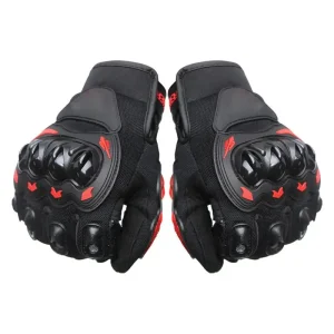 Guanti da moto Guanti da equitazione con guscio rigido antivento Guanti da motocross antiscivolo e anticaduta Protettivi e traspiranti per sport all'aria aperta 1