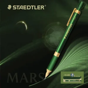 1 set tedesco STAEDTLER MARS 925 35 matita meccanica verde oro edizione limitata corpo in metallo da 0,5 mm 1