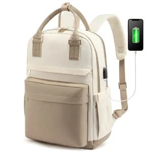 Zaino per Laptop da 14 15 pollici con porta di ricarica USB, zaino da lavoro resistente allo strappo per i viaggi, zaino Casual per uomo donna 1