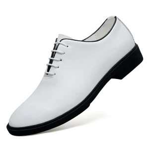 Plus Big Size 47 48 49 Scarpe in pelle di lusso da uomo Bianco Nero Scarpe formali stile britannico Scarpe da lavoro da uomo Oxford 1
