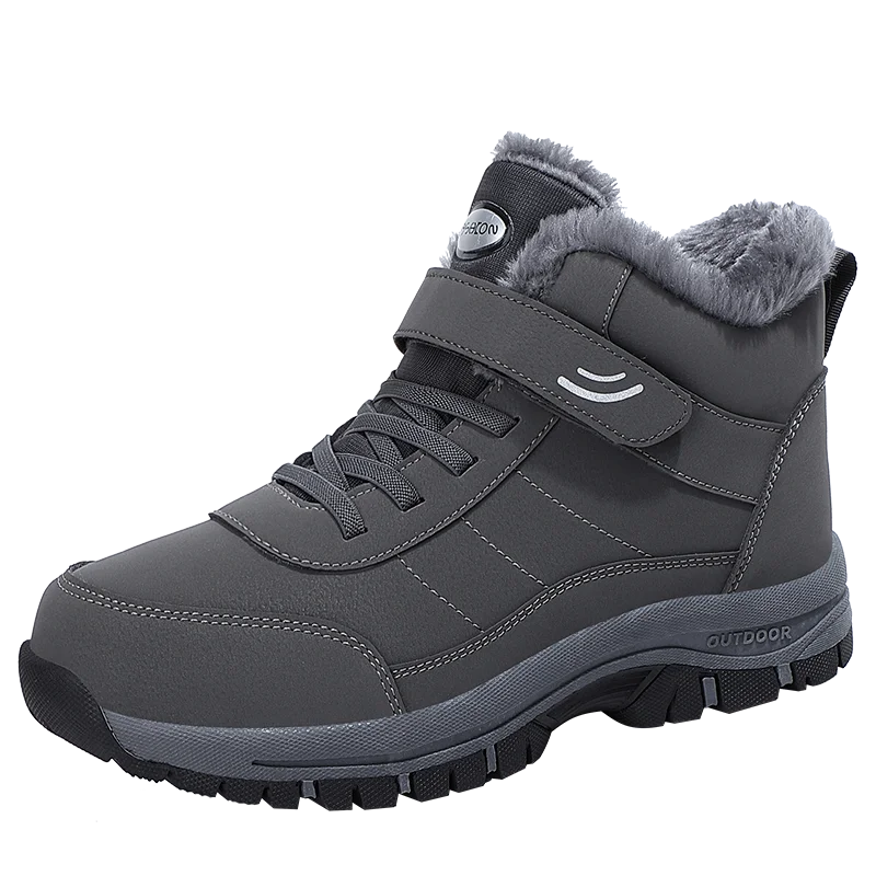 Nuovi stivali da neve caldi e alla moda in pile da uomo e da donna invernali, stivaletti e scarpe e stivali di cotone per anziani 2