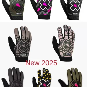 Guanti da bicicletta per moto fuoristrada per mountain bike all'aperto, guanti a dita intere, guanti da guida universali per uomo e donna 1