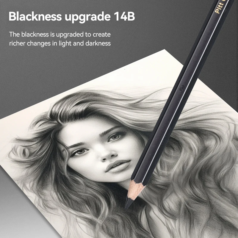 Faber-Castell 3/12 Pz Set Matte Schizzo Matita Pittura Arte Matite di Grafite Ombreggiatura Scrittura Schizzo Disegno Design Rifornimenti d'arte 4