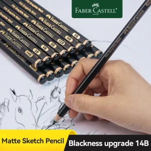 Faber-Castell 3/12 Pz Set Matte Schizzo Matita Pittura Arte Matite di Grafite Ombreggiatura Scrittura Schizzo Disegno Design Rifornimenti d'arte 1