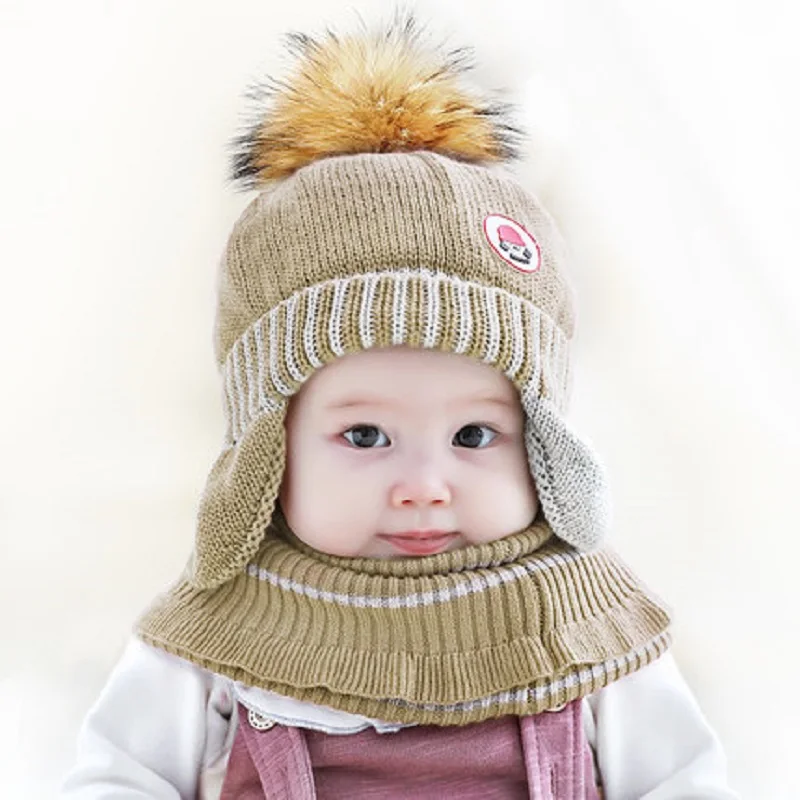 1-3Y Sciarpa invernale per bambini Scaldacollo per bambini Ghetta per il collo per bambini Silenziatore lavorato a maglia di lana morbida Ragazzi Ragazze Sciarpa calda all'uncinetto solida 2