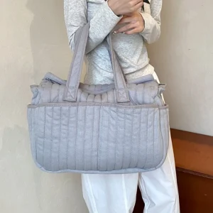 Borsa per mamma multifunzionale Borsa per pannolini per il trasporto del bambino di grande capacità Borsa per maternità Borsa da viaggio per donna Organizzatore di articoli per bambini 1