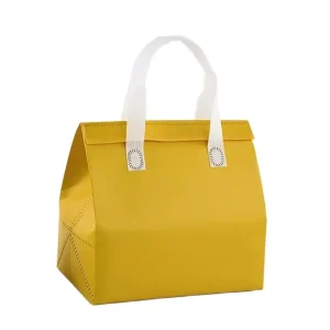 500 pz/lotto Stampato Personalizzato Portatile Tessuto Non Tessuto Isolamento Borsa Termica per A Portare Il Pranzo Pesce Caffè Picnic Promozione di Viaggi 1