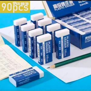 1-90 pezzi morbido 2B gomma da matita gomma da cancellare in plastica PVC schizzi dipinti gomma per belle arti per schizzi di disegno per ufficio scolastico 1