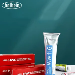 Holbein HWC artista vernice ad acquerello trasparente tubo singolo 60ML arte studente studente pittura pittura ad acquerello forniture 1