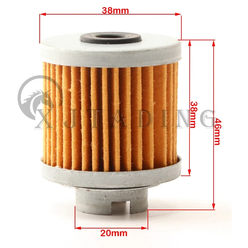 Filtro olio moto per YX 150cc 160cc Zongshen 155cc ZS155 ZS190 motore moto Pit Dirt Bike accessori di ricambio 5