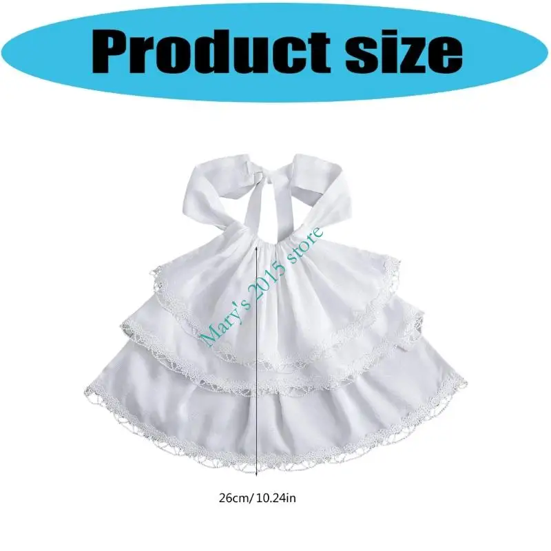 E15f Laceup Collaro in finto colletto decorativo rivestimento in pizzo Design Woman Neckpiece 6