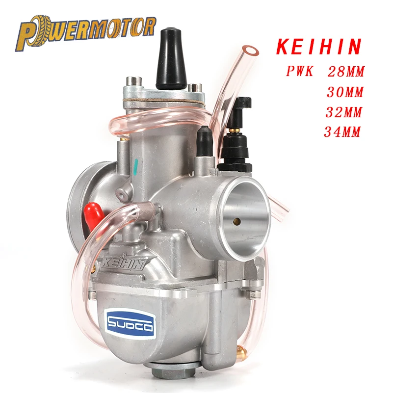 Moto Tenda Piatta Carburatore Keihin per Keihin PWK 28 30 32 34mm Scooter 2T 4T ATV Dirt Bike Enduro Motocross Accessori 1
